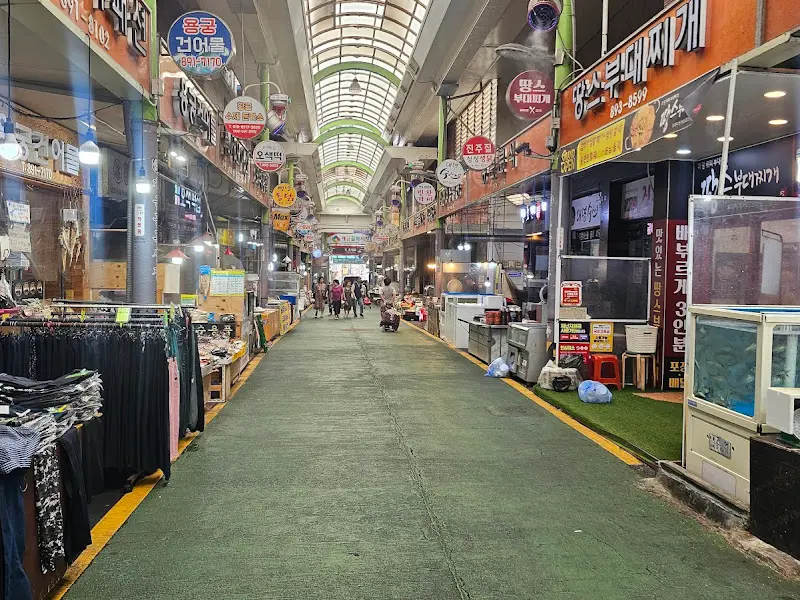 개금골목시장 전경