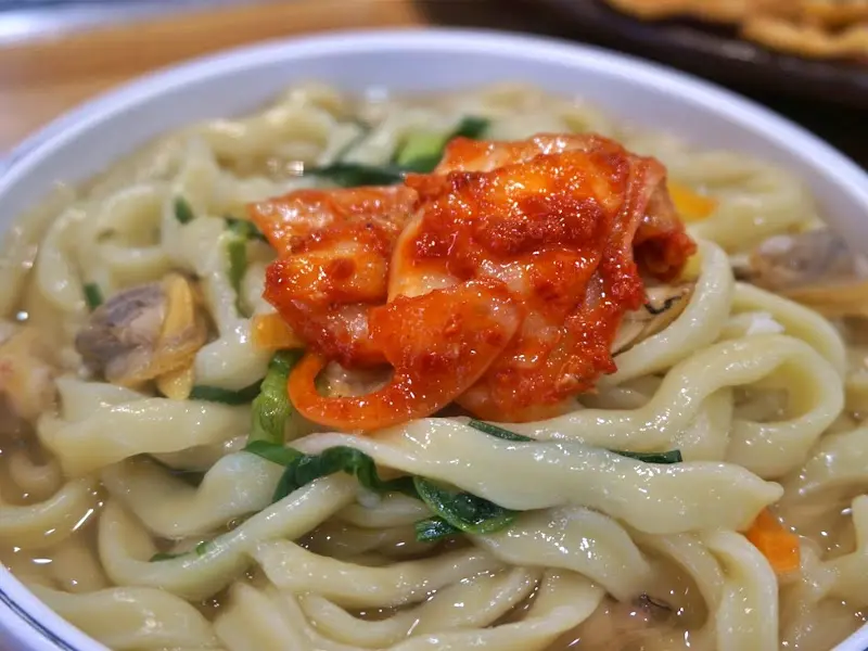 물총칼국수