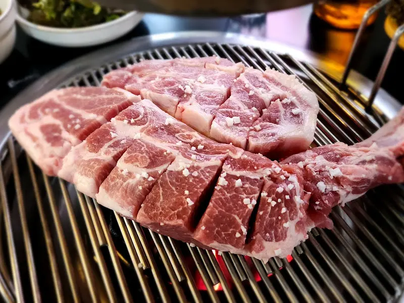 서대포 소금구이 갈매기살 구이