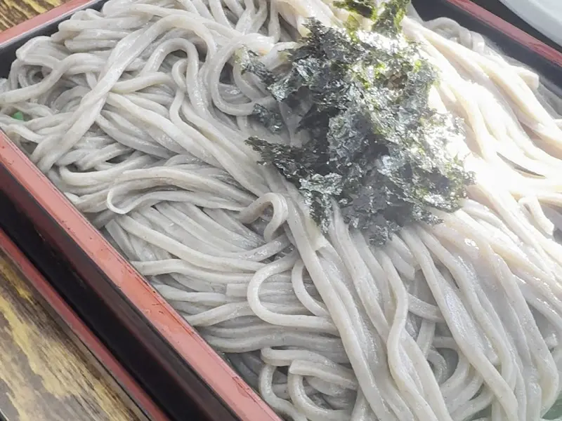 모밀 면의 질감