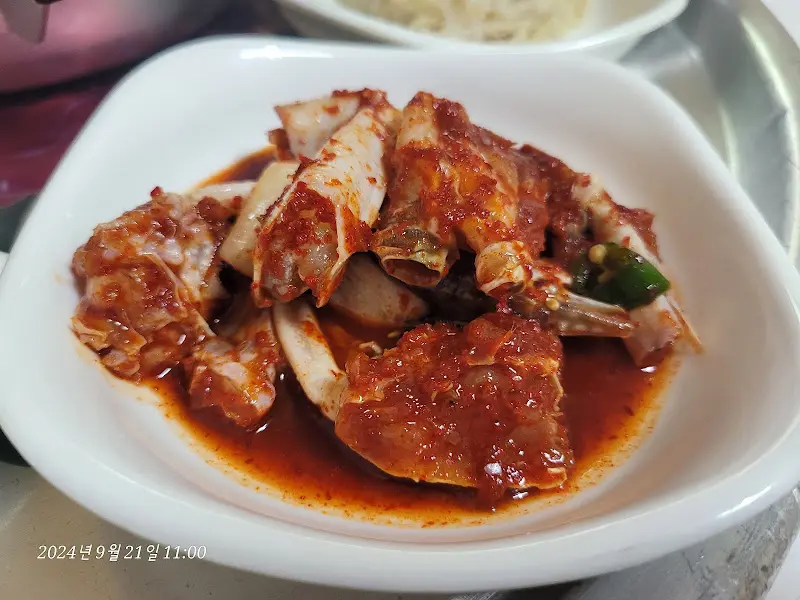 청호식당 양념게장