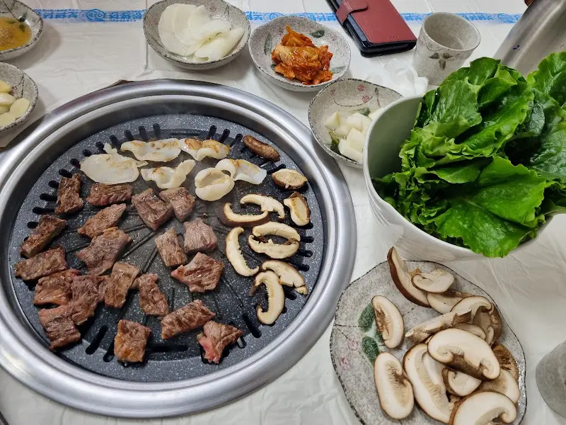 장흥 삼합 구이