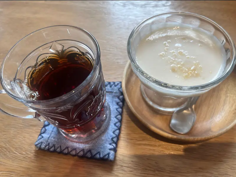 동백차와 요거트