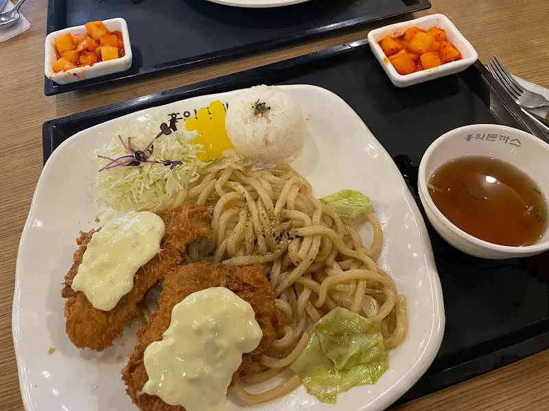 홍익돈까스 새우볶음밥