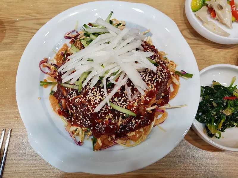 서대회무침 클로즈업