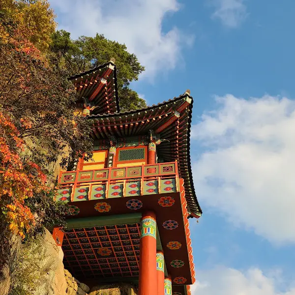 고즈넉한 사찰의 풍경