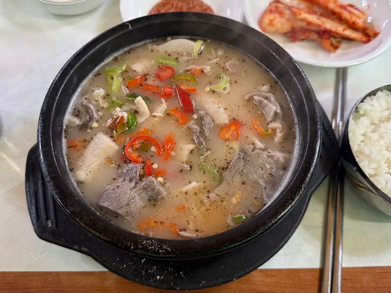 순대국 디테일 샷