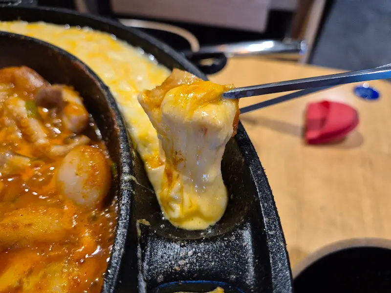 쭈꾸미와 치즈의 환상적인 조합