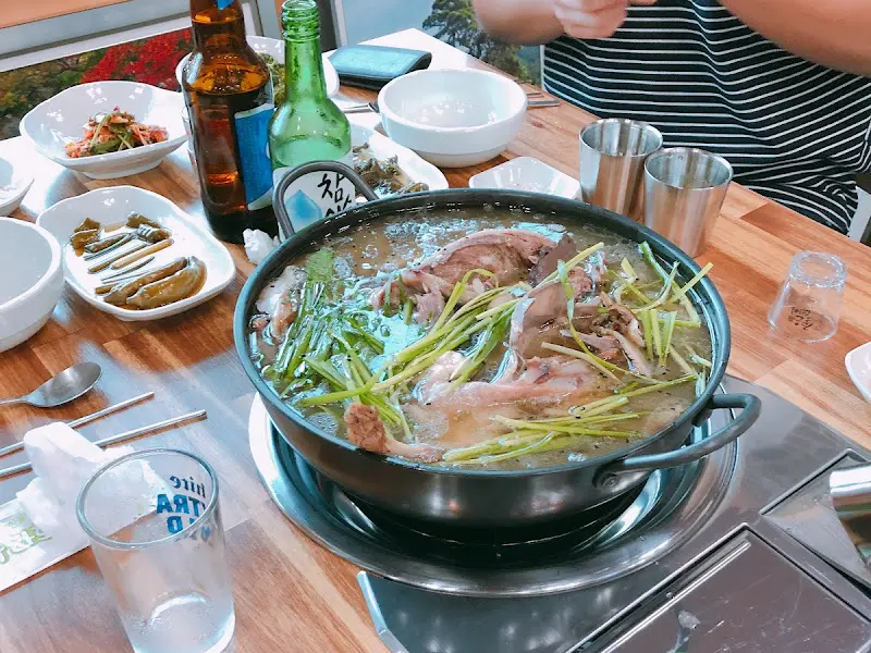 촌닭누룽지백숙