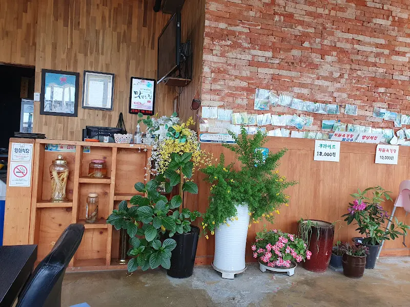 바다식당 내부 인테리어