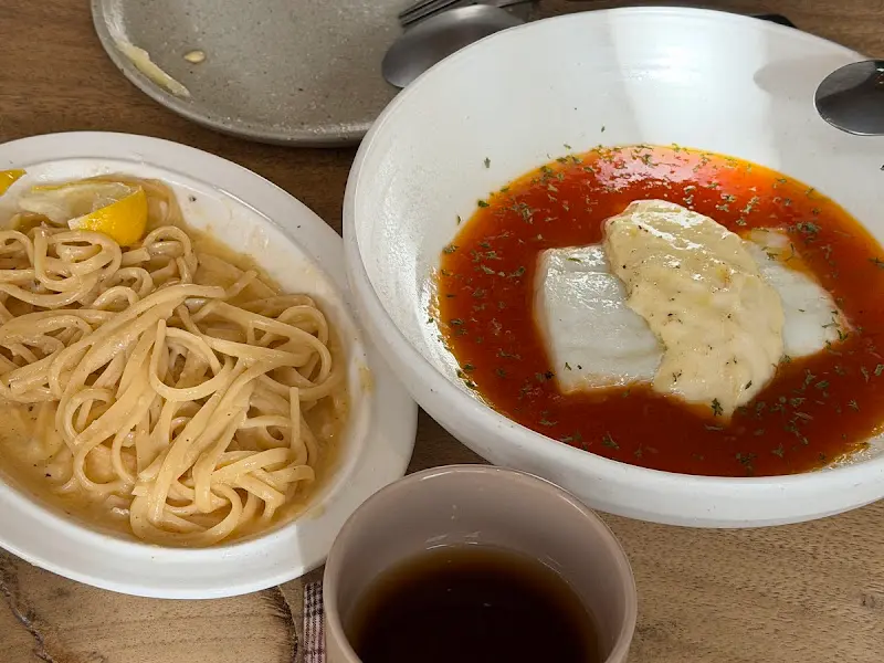 팜팜발리의 대표 메뉴, 레몬 파스타