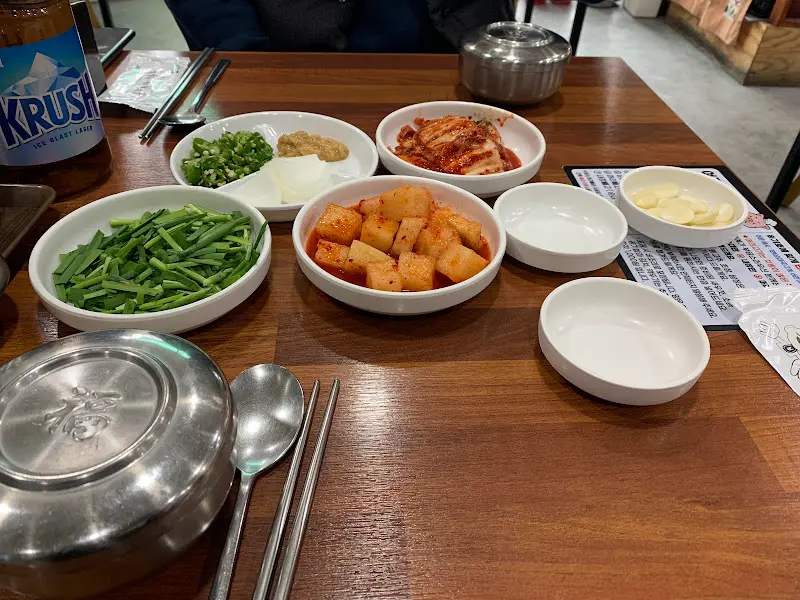 기본 반찬 세팅