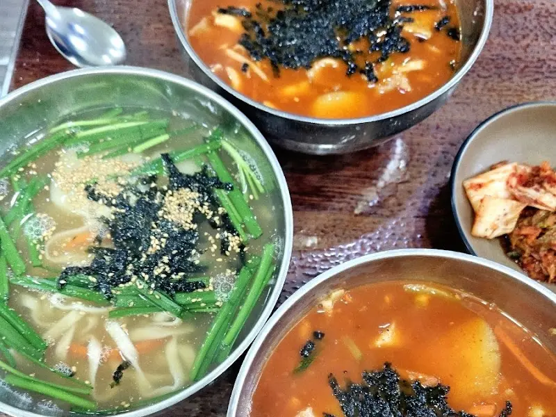 수제비와 장칼국수