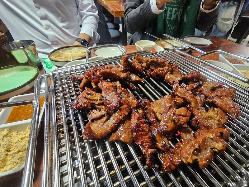 숯불 위 갈매기살