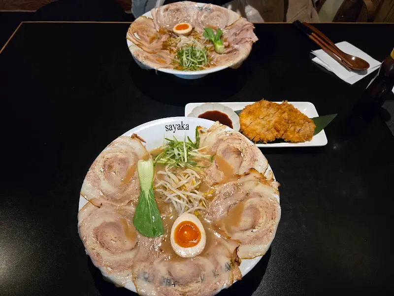 차슈 규코츠 라멘과 돈까스