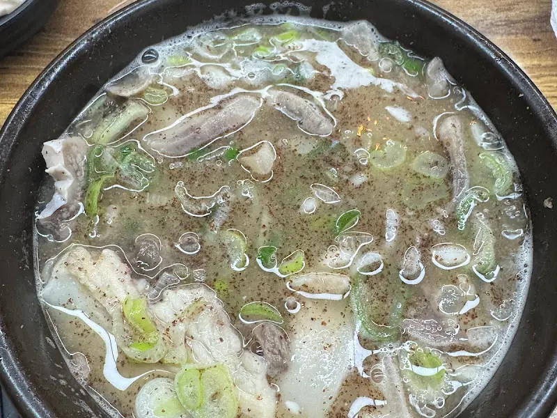 만능 순대국 비주얼