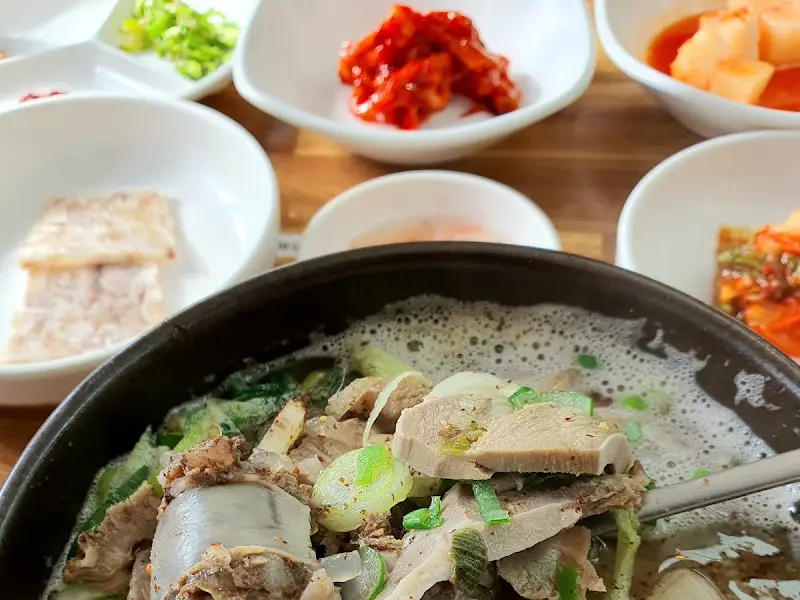 순대와 머릿고기