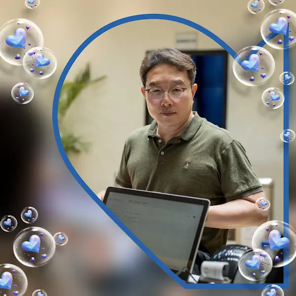 소담한정식 사장님의 모습