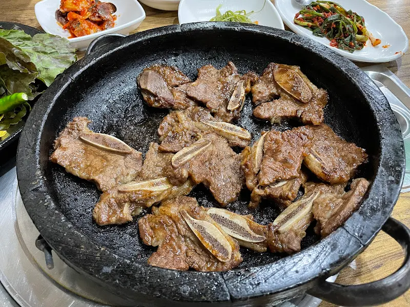 숯불 LA갈비 구이