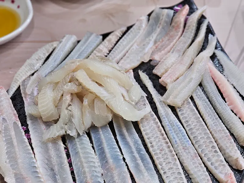 줄가자미 세꼬시