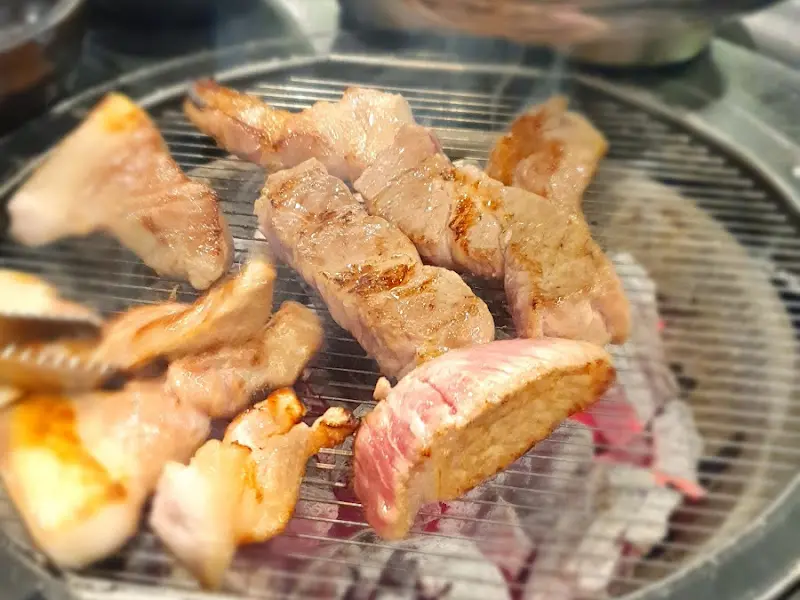 숯불 위 쫀득살