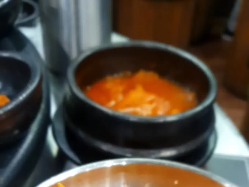 뚝배기에 담긴 찌개