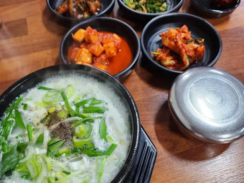 소머리국밥과 반찬