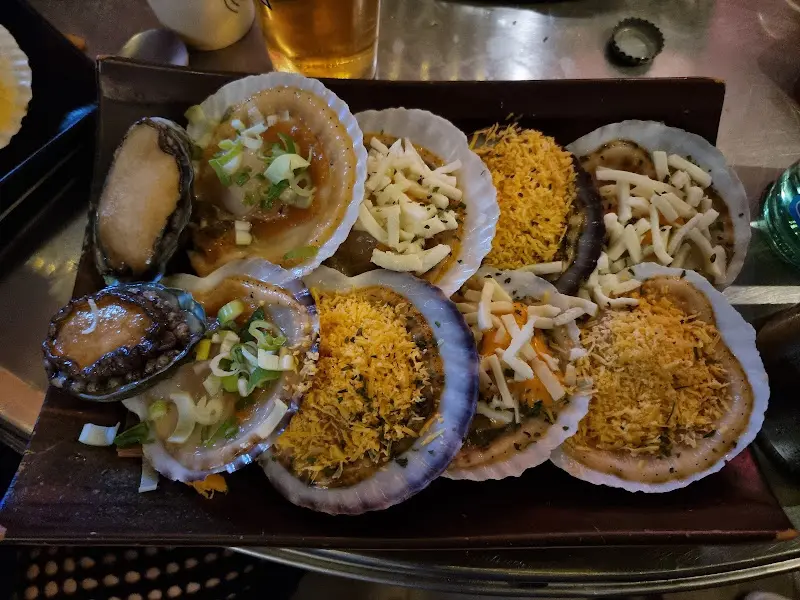 하와이조개 조개구이 한 상