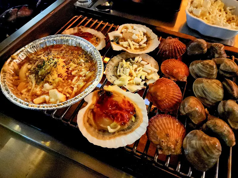 하와이조개 조개구이 불판