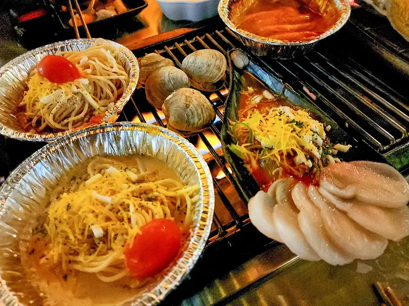 하와이조개 조개구이와 파스타