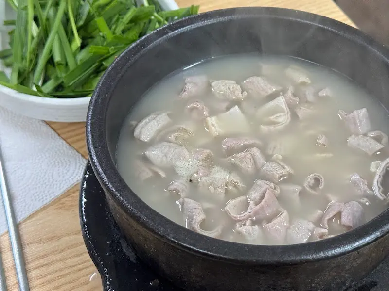 순대국밥 건더기
