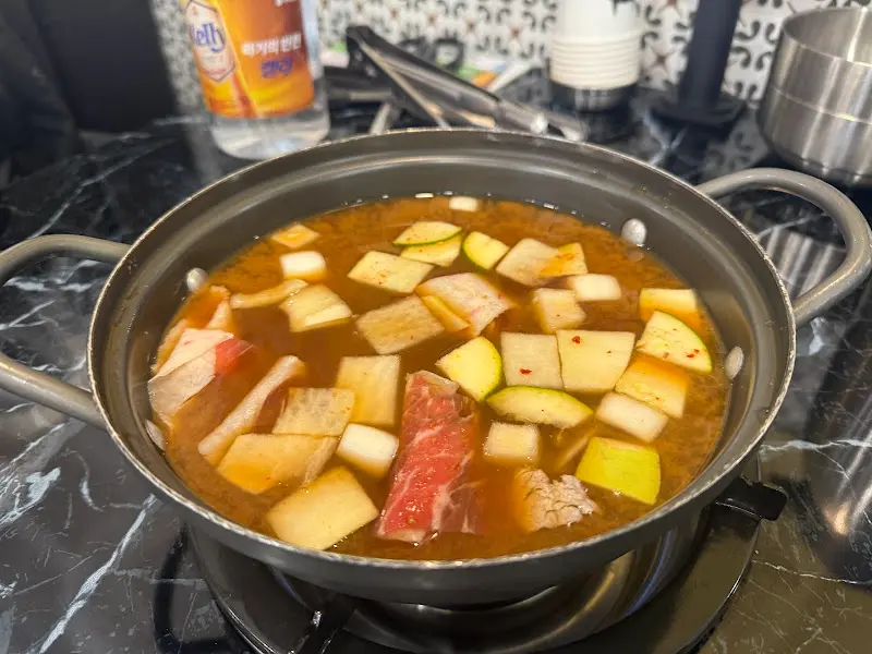 차돌된장찌개