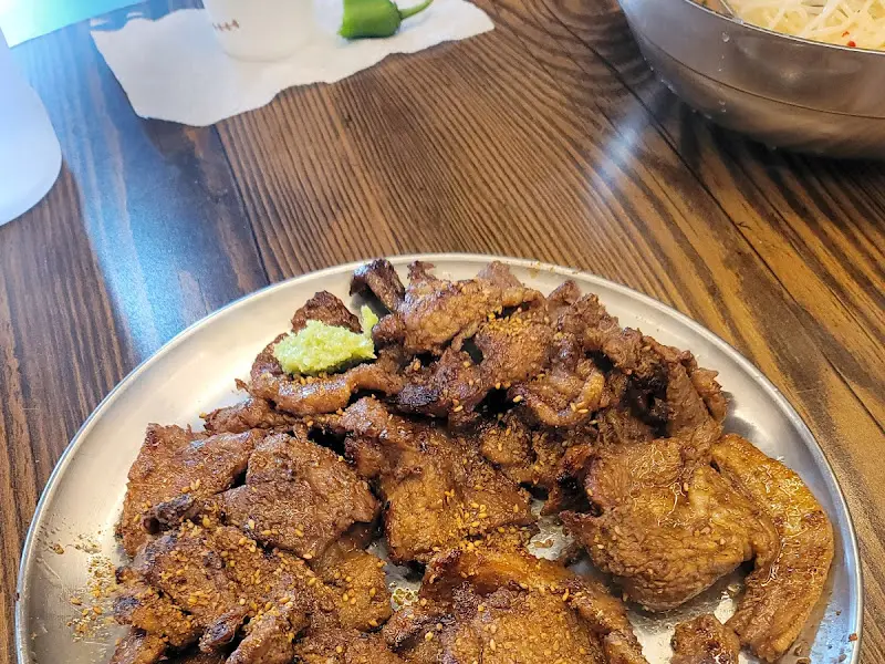 돼지갈비 근접샷