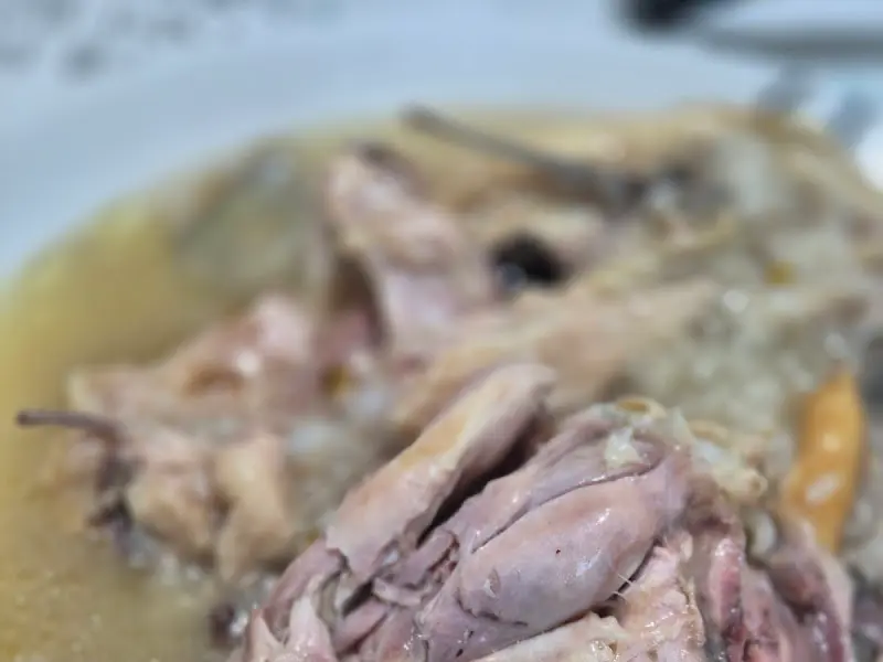 백숙의 깊은 맛