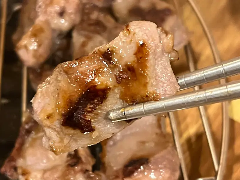 잘 구워진 꼬들살