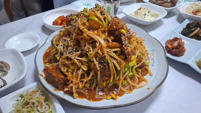 푸짐한 복 튀김