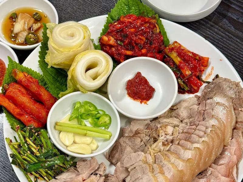 보쌈 디테일 샷