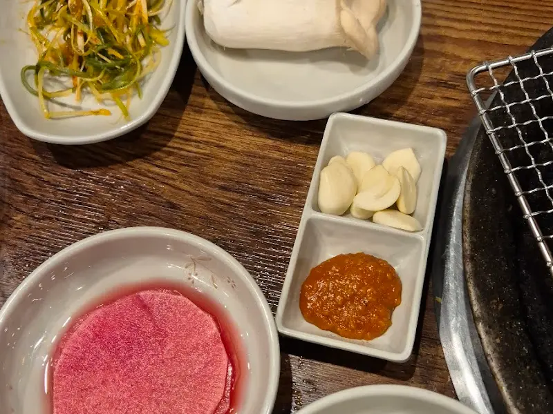 다양한 곁들임 메뉴