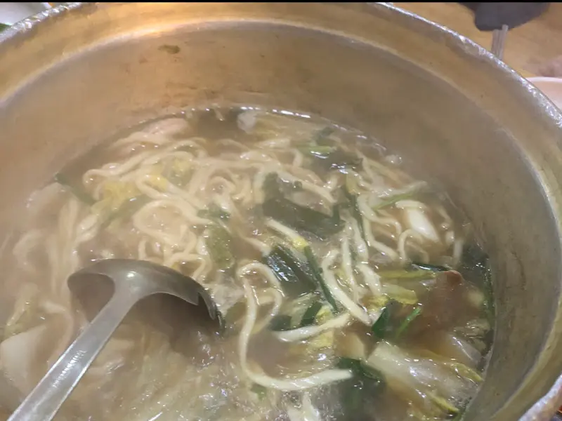 칼국수 사리