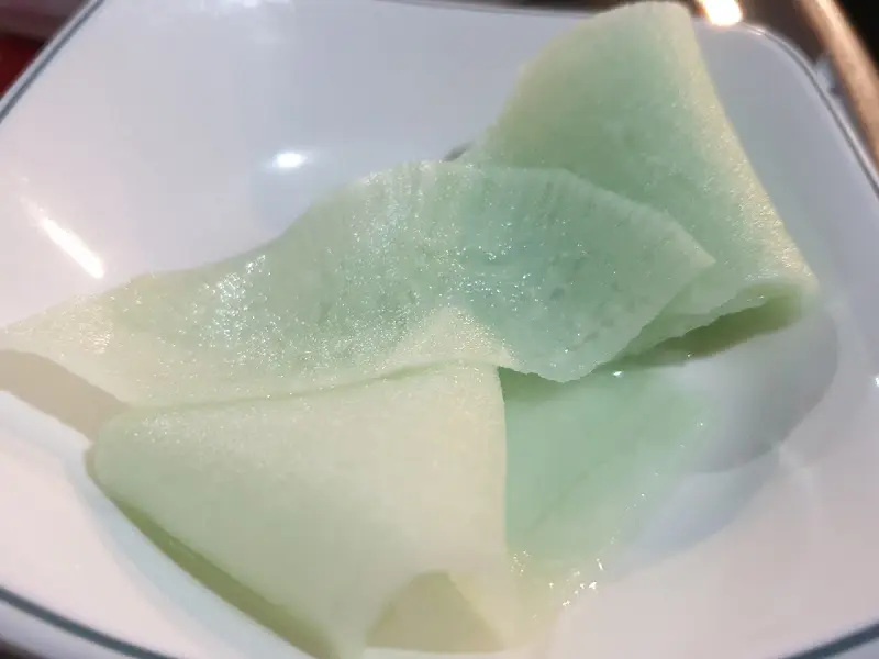 입가심으로 좋은 무