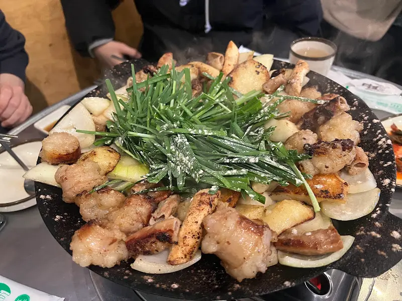 곱창과 부추의 조화