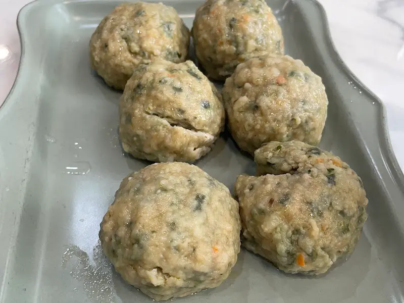 굴림만두 확대샷