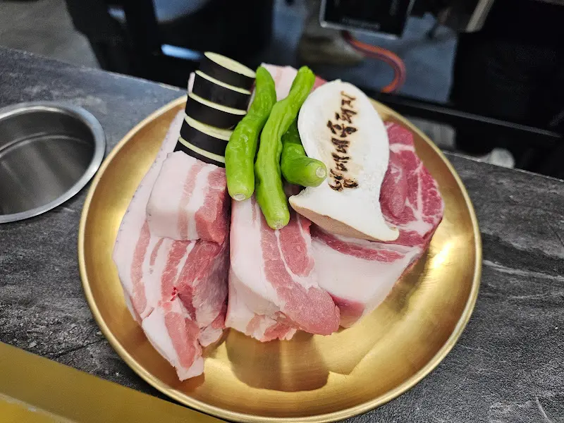 흑돼지 한 상 차림