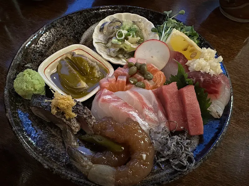 모듬 사시미 근접샷