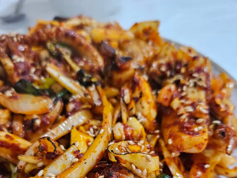 갑낙볶음 근접 사진