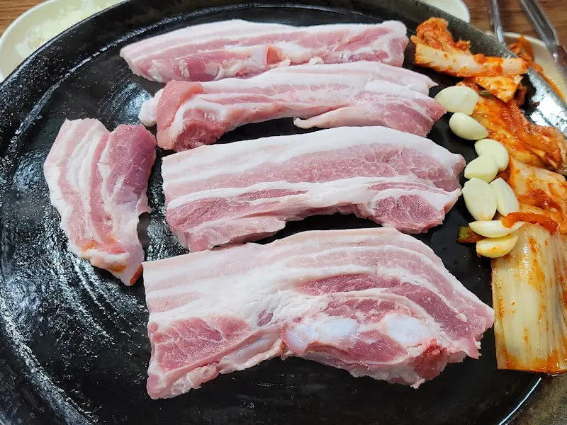 만우정육식당 삼겹살