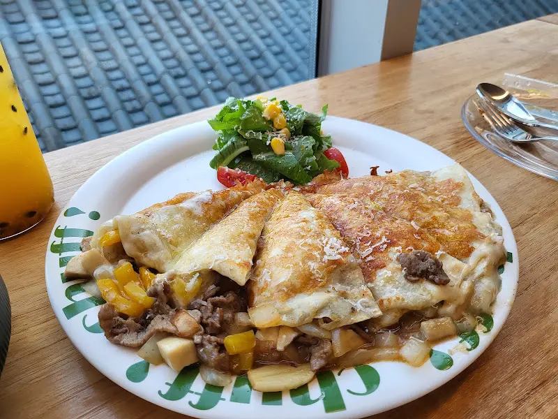 먹음직스러운 퀘사디아의 모습