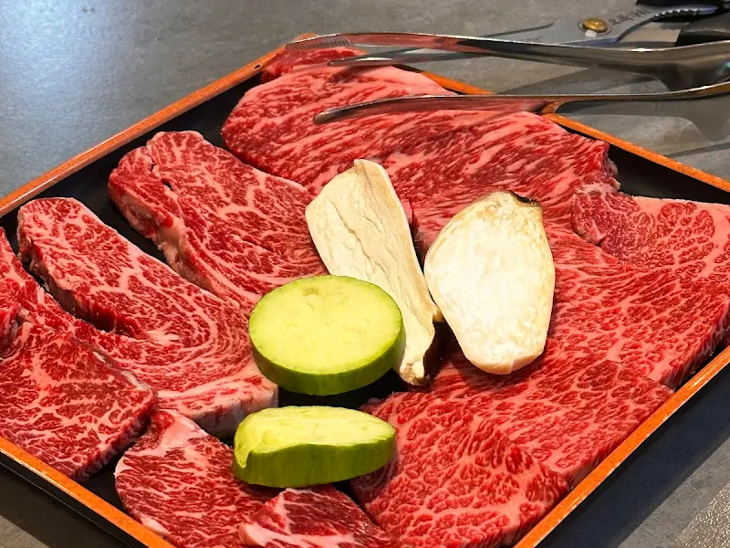 환상적인 마블링의 한우