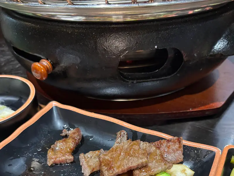 잘 구워진 한우 한 점