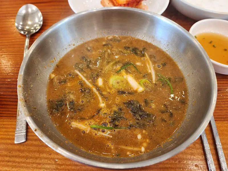 추어탕 클로즈업